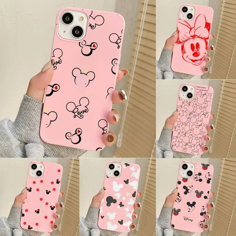 

Cartoon Mickey Phone Case For Iphone 7 8 Plus X Xr Xs 11 12 13 Se2020 Mini Mobile Iphones 14 Pro Max Case