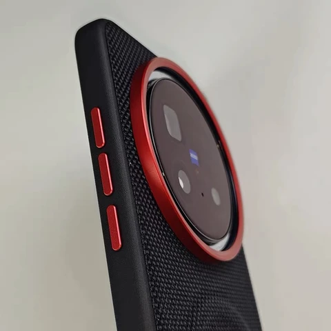Магнитный чехол для Vivo X200 Pro Mini X 200 Ultra 5G, нейлоновый тканый матовый кожаный чехол, приятный для кожи чехол для Vivo X 200 200 Pro