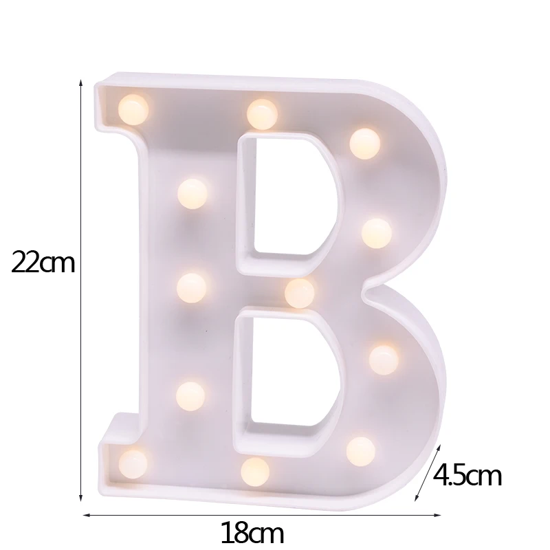 

LED-буквы и цифры для декора
