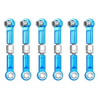 1set steering pull rod adjustable rc steering lever for wltoys 118 a959 b a969 a979 k929 rc car