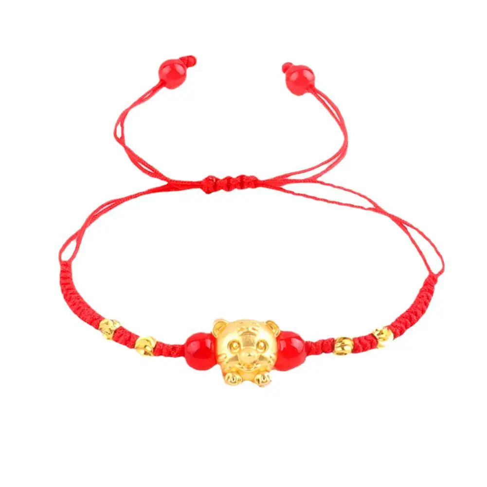 2022 китайский новый год тигр транспортировка бусин ручной работы подарок для