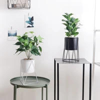 nordic creative indoor simple living room balcony flowerpot decoration home decoration iron flower stand flower device