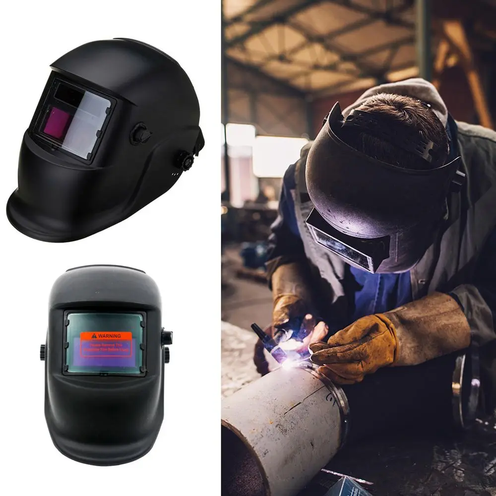 

Hot Ultraviolet-proof Solar Powered Portable Auto Darkening Soldering Mask Eyes Goggle Welding Helmets