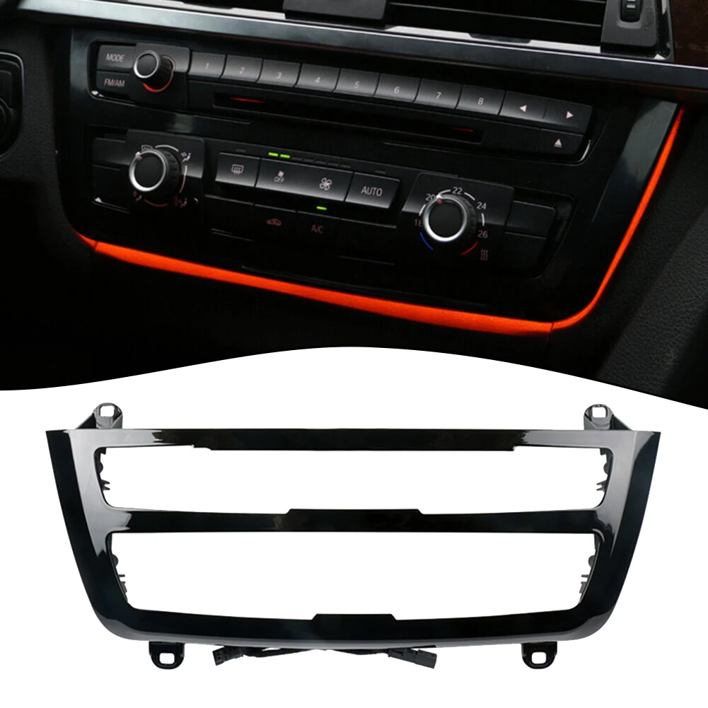 

Car Radio Trim LED Dashboard Center Console AC Panel Light For BMW 3&4Series F30 LCI Blue Orange Atmosphere Light