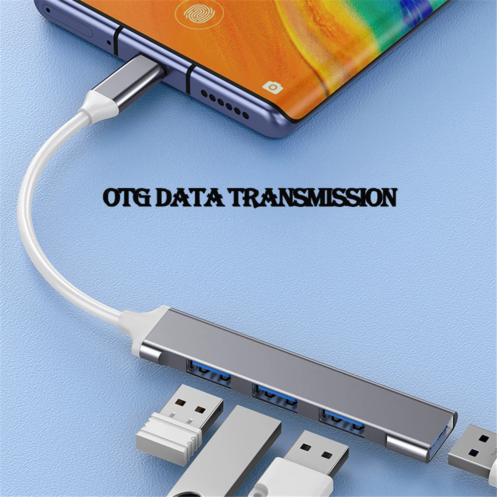 Новый высокоскоростной разветвитель USB 3 0 типа C с 4 портами 5 Гбит/с для ПК