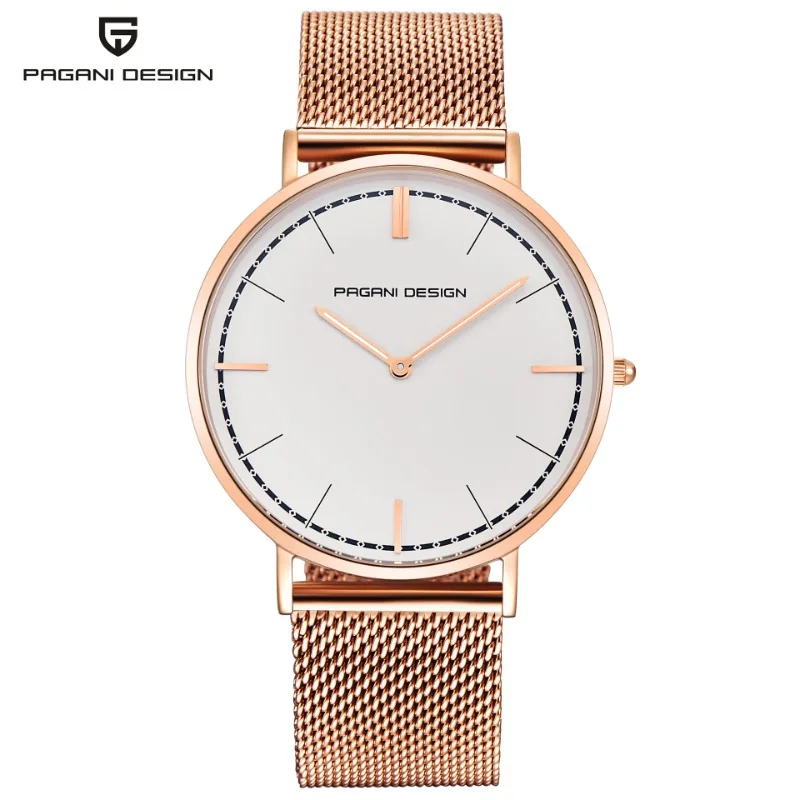 

PAGANI DESIGN Fashion Business Wristwatches Green Clock Male Stainless Steel Waterproof Calendar Quartz Watches Reloj Hombre