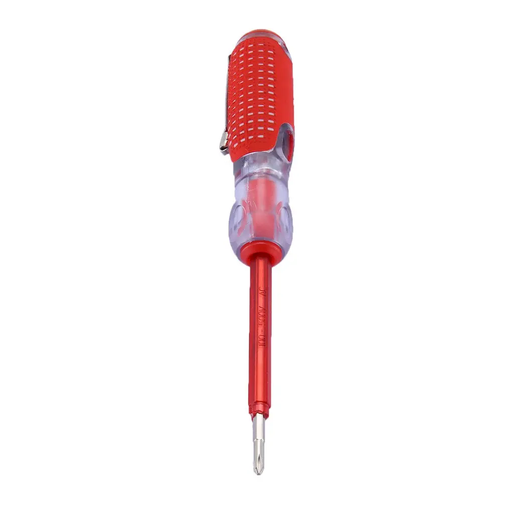 

100-500V Dual-use Test Pen Screwdriver Durable Insulation Electrician Home Tool Test Pencil Electric Tester Pen Tool