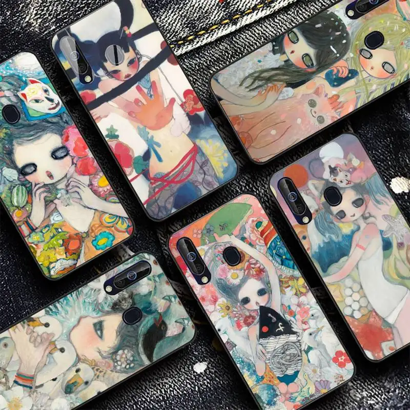 

Aya Takano Phone Case for Samsung A51 01 50 71 21S 70 31 40 30 10 20 S E 11 91 A7 A8 2018