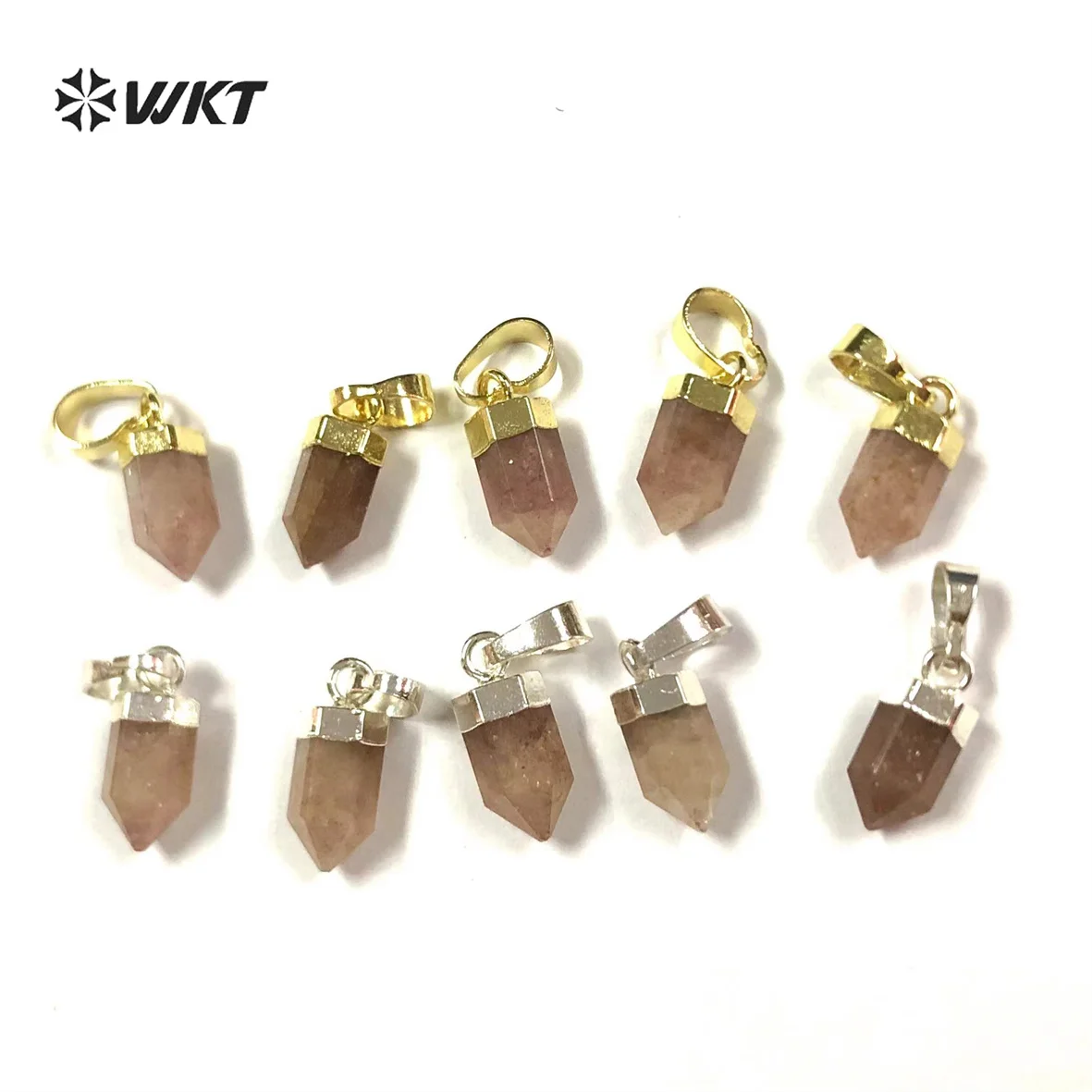 Подвески из амазонита WKT