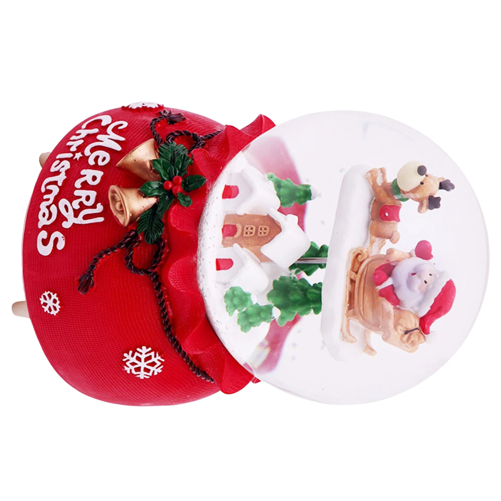 

Рождественское освещение музыкальная шкатулка создает рождественскую атмосферу полимерные шарики для праздника дома вечерние НКИ ночи