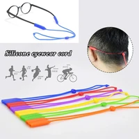 silicone eyeglasses straps anti slip string glasses sports sun glasses holder cord eyeglasses straps women face mask lanyard