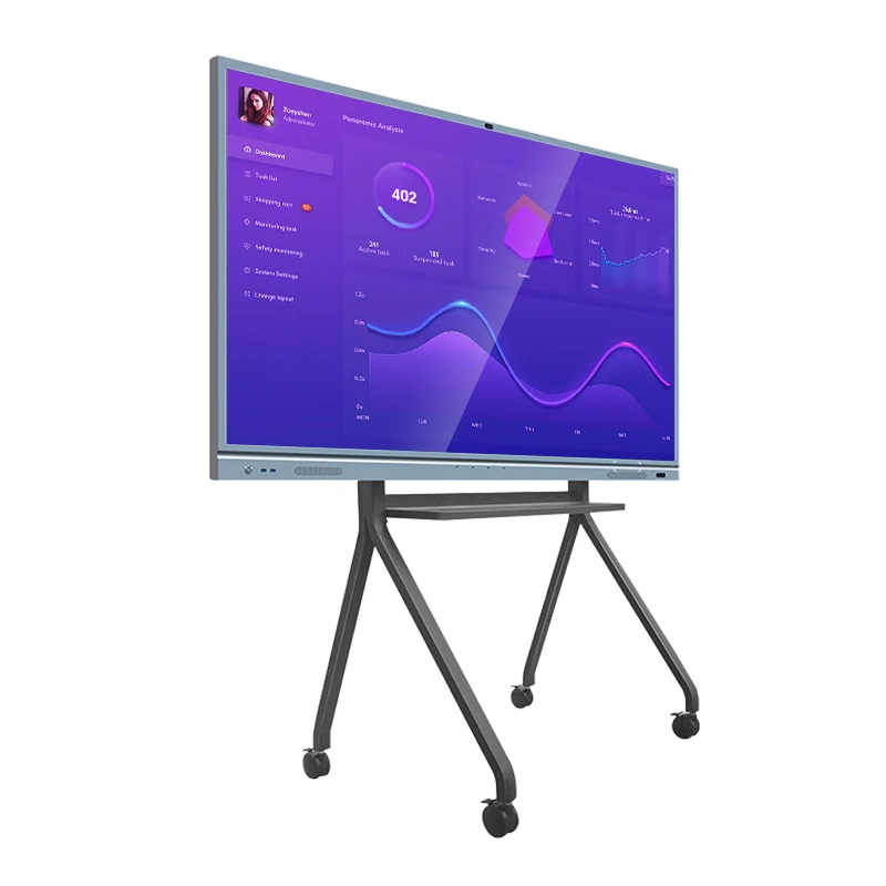

65 75 86 98 Inch All in One Touch Screen Smart Board for Meeting Teaching Smart Whiteboard Interactive Digital White Board