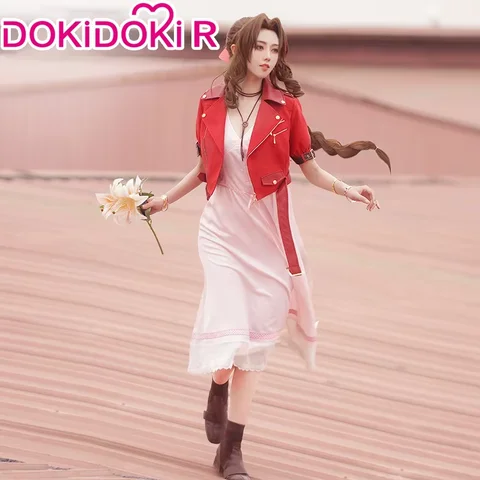Aerith DokiDoki-R женский косплей костюм