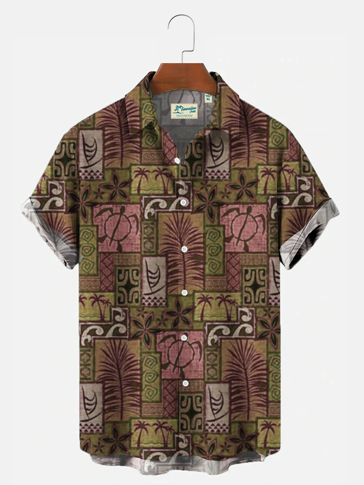 

Hawaiian men's short sleeve T-shirt, large street clothes, 3D colorful and interesting, 5XL, 2022 fashion style, oversized