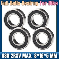 688 2rsv max bearing 8165 mm 4pcs c2 full balls bicycle pivot repair parts 688 2rs rsv ball bearings 688 2rs 688llu