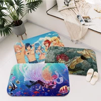 fairy tail anime door mat cheaper anti slip modern living room balcony printed toilet rug
