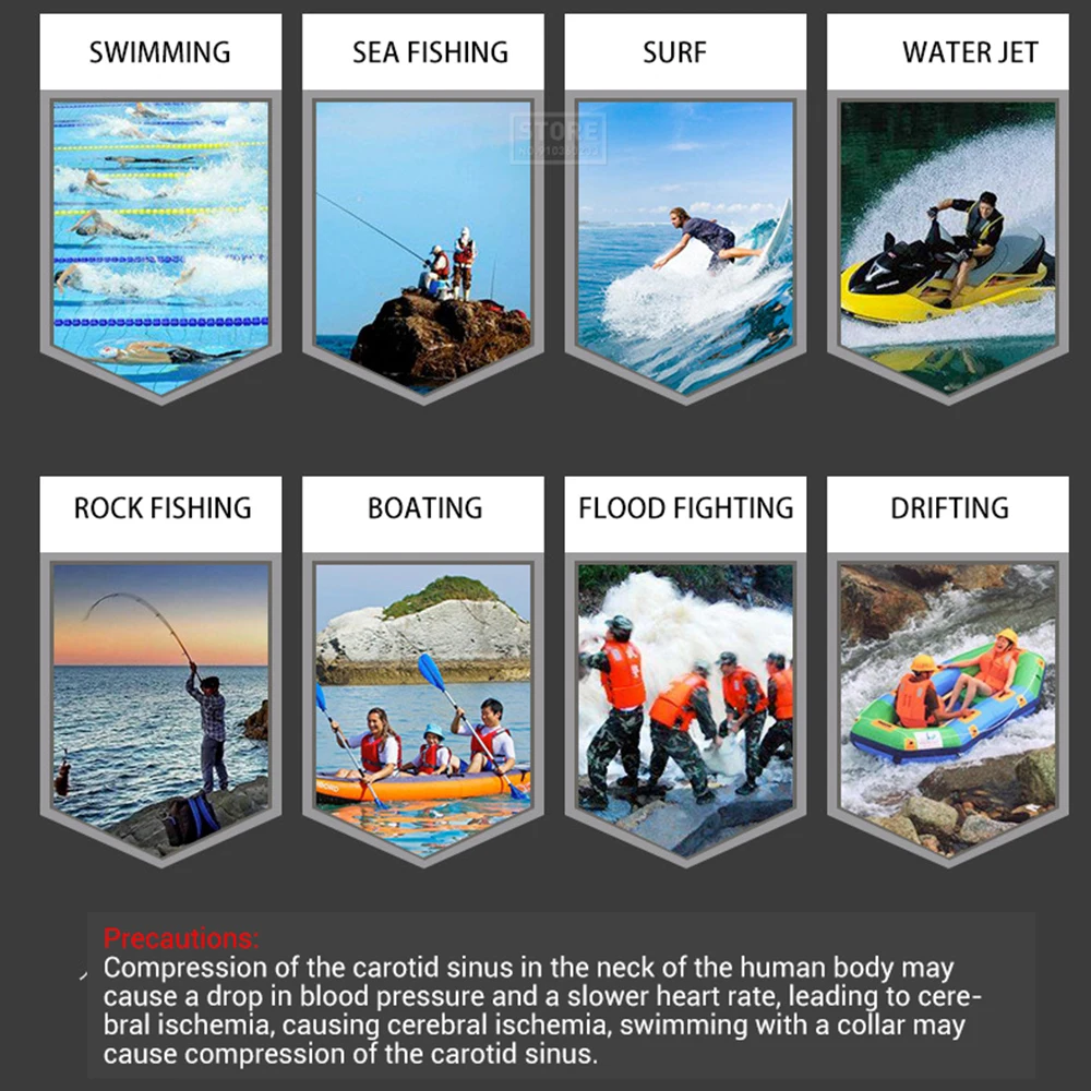 Спасательный жилет для взрослых гидроплавания Каяка мотоциклов лодок