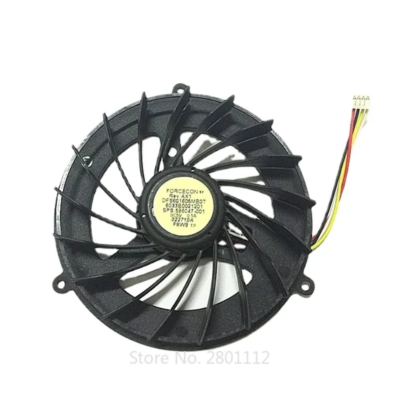 Оригинальный Новый кулер для охлаждения процессора Φ ELITEBOOK 8740 Вт 8770 Вт 8675 Вт 8760 Вт кулер для охлаждения DFS601605MB0T