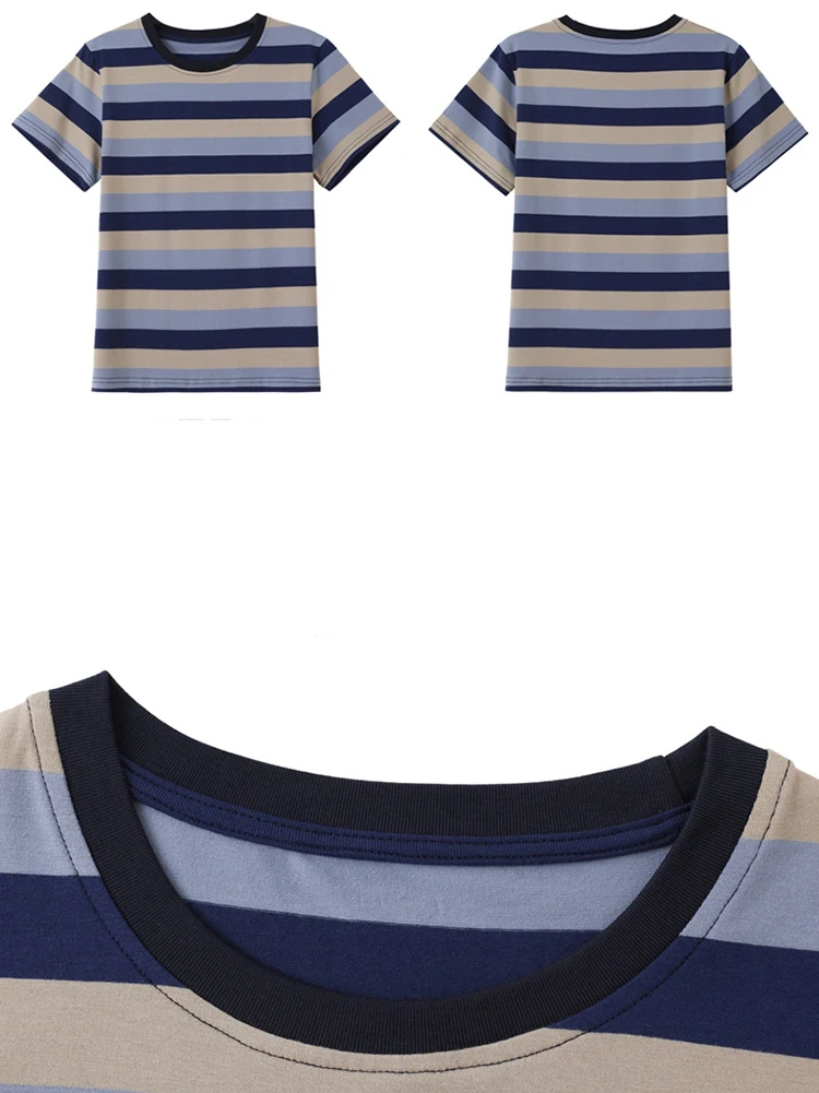 Летние женские футболки с короткими рукавами 2025 г. свободные топы круглым