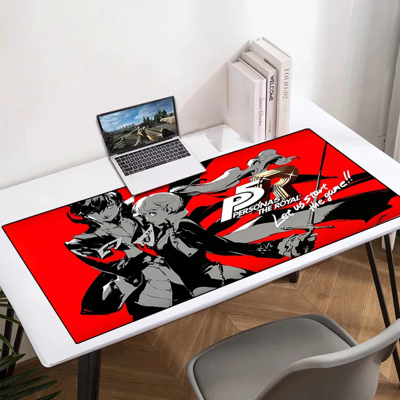 

Коврик для мыши Persona 5, резиновый коврик для игровых компьютеров, аксессуары для клавиатуры, кабинета, ноутбука