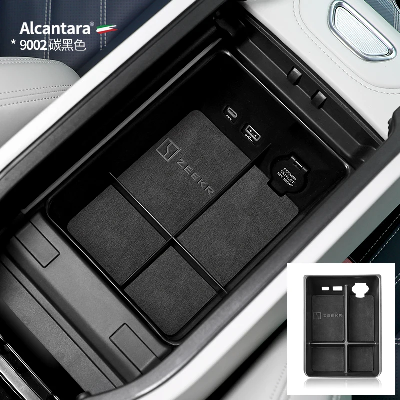 

Для Zeekr 001 2021 2022 2023, ящик для хранения в подлокотнике, органайзер, лоток для стайлинга автомобилей, ящик для хранения центральной консоли, аксессуары для салона автомобиля