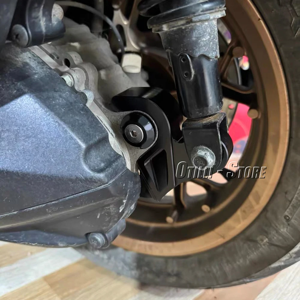 Фото Для YAMAHA X-MAX 300 XMAX 300 XMAX300 2021-2024 2023, комплект заднего занижения для мотоцикла, комплект понижающих звеньев, корпус заднего амортизатора, обнаженный №2