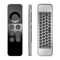 w3 2 4g smart wireless air mouse gyroscope ir learning smart voice remote control mini keyboard for android tv boxmac oslinux