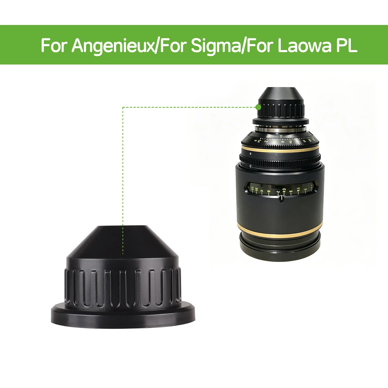 Фото Защитная крышка для задних объективов LingoFoto для ARRI, SONY, COOKE, Angenieux, Sigma, Laowa PL №3