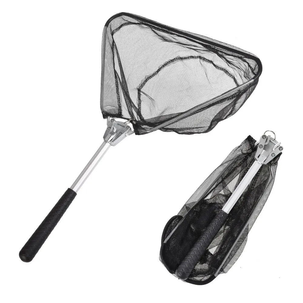 

Durable Ultra Light Mini Aluminum Alloy Outdoor Fish Tool Fly Fishing Accessories Dip Net Fishing Nets