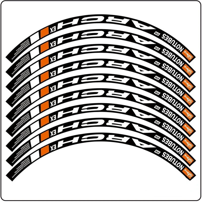 Bike Rim Sticker width 20mm Road Wheel Sets Decal 24" 26" 27.5" 29" 700C Universal MTB Rim Decals Cycling Stickers images - 6