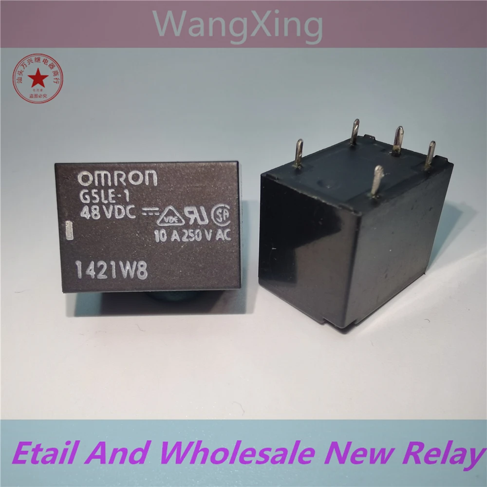 

G5LE-1 48 В постоянного тока, электромагнитное реле мощности, 5 контактов