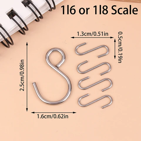 Металлические крючки для кукол 1/3 1/4 1/6 1/8