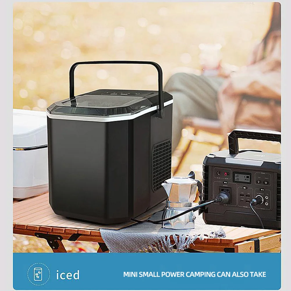 Умная мини машина для кубиков льда портативная приготовления автоматическая