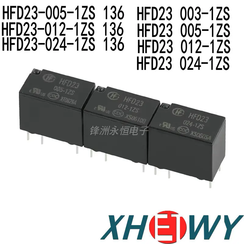 

JRC23F HFD23-005 012 024-1ZS 136 6-контактное чувствительное реле 1A HFD23-005-1ZS HFD23-012-1ZS HFD23-024-1ZS HFD23 005-1ZS 012-1ZS 024-1ZS