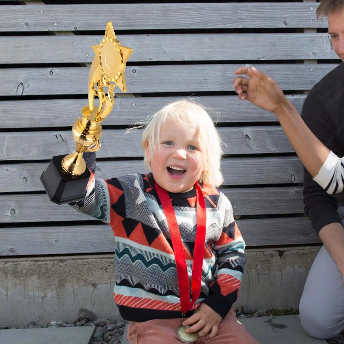 

Volleyball Trophy Children's Creative Sports Mini Achievement Award Plastic