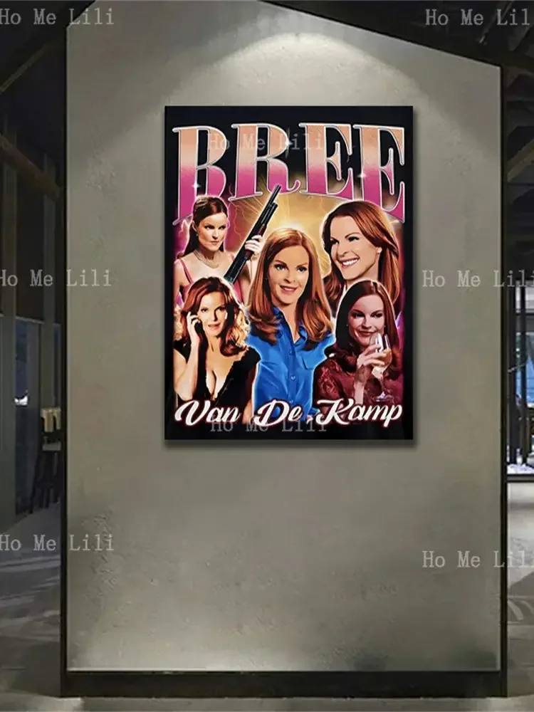 Брид Ван Де Камп Телешоу Ты идеальную матери Винтаж Холст Настенная живопись