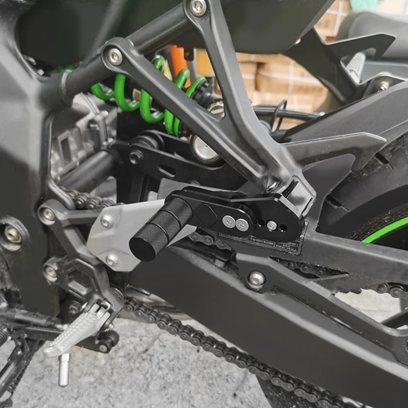 Мотоциклетная Регулируемая педаль для ног с несколькими углами ZX6R ZX10R ZX636 ZH2 NINJA650