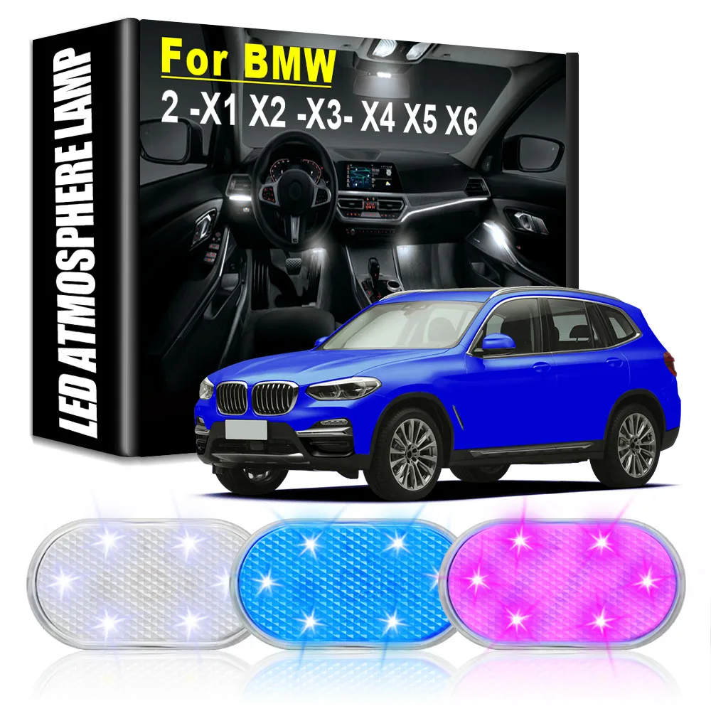 

Car LED Atmosphere Lights Car Rechargeable Touch Lamps Automotive Goods Car Accessories Gadgets for BMW 2 -X1 X2 -X3- X4 X5 X6