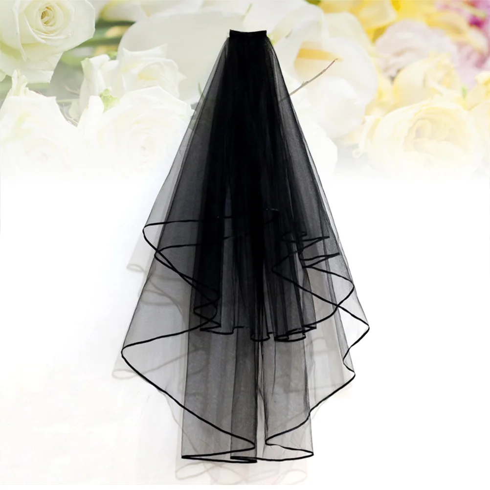 

Женская Длинная лента в стиле ретро, черная, 1 шт.