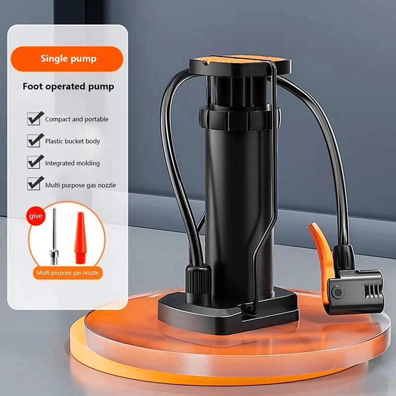 Ножной насос для мотоцикла велосипеда автомобиля кольцо плавания шариковая