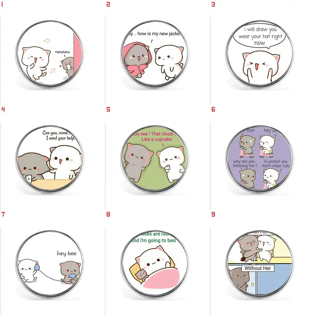 

Персик и Гома 001 009 Броши заколка ювелирные изделия Аксессуары Индивидуальные Броши Модные значки на лацкан