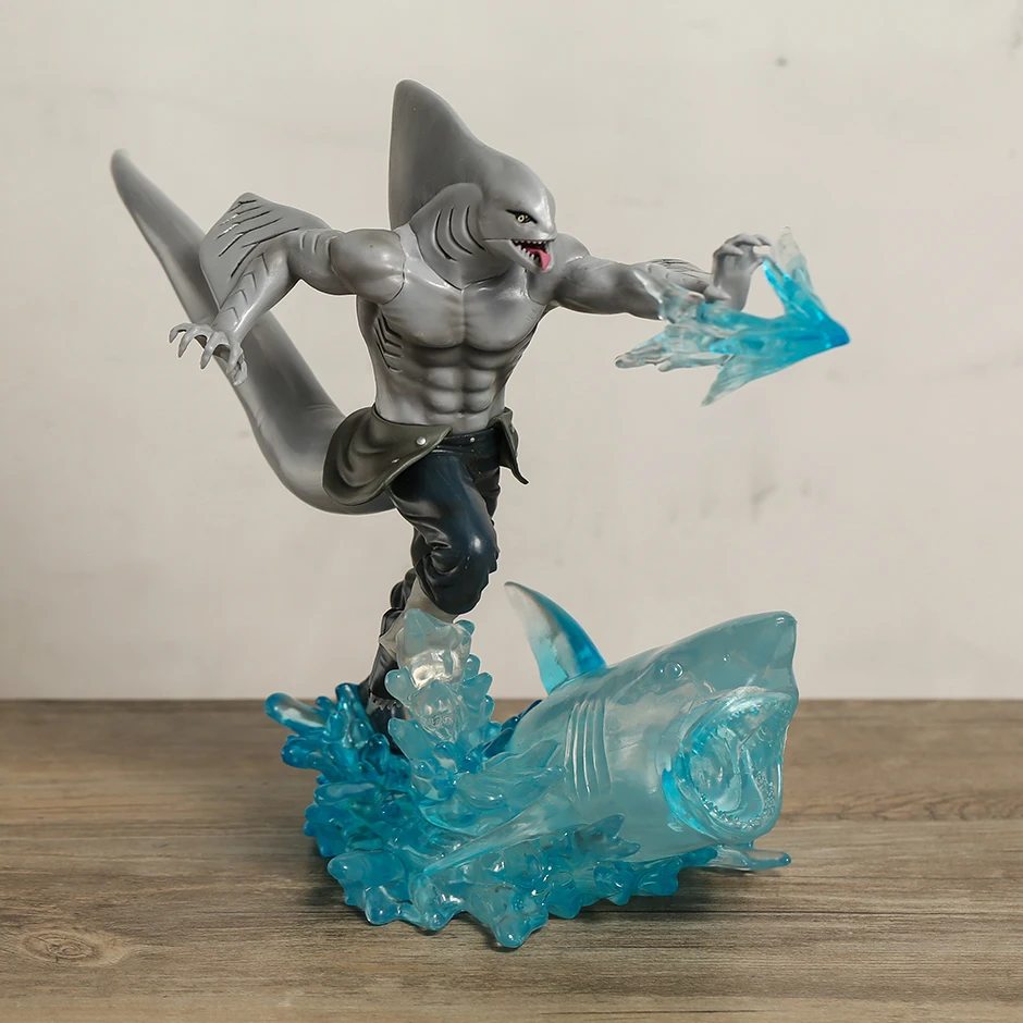 

ПВХ фигурка акулы из Наруто Хошигаки Кисаме, GK, статуэтка, модель, игрушка, кукла, подарок