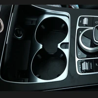 car styling water cup holder frame trim covers stickers for mercedes benz glc c e class w205 w213 x253 interior auto accessories