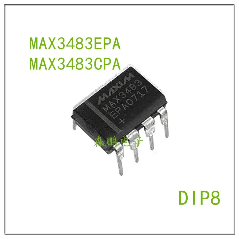 чип MAX3483EPA MAX3483CPA DIP8