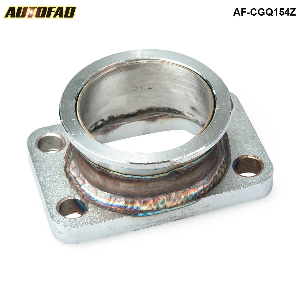 2.5''V-Band Adapter Flange For T3 4 Bolt Turbo Stainless Steel SS V Band Adaptor For Toyota Acura Honda BMW AF-CGQ154Z