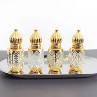 test container empty refillable with roller dropper sticker perfume bottles glass perfume bottles essential oil bottles