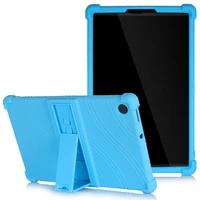 case for lenovo tab m10 plus 10 3 p11 pro m10 hd 2nd gen p10 e10 10 1 m8 e8 8 0 kids case soft silicone shockproof stand cover