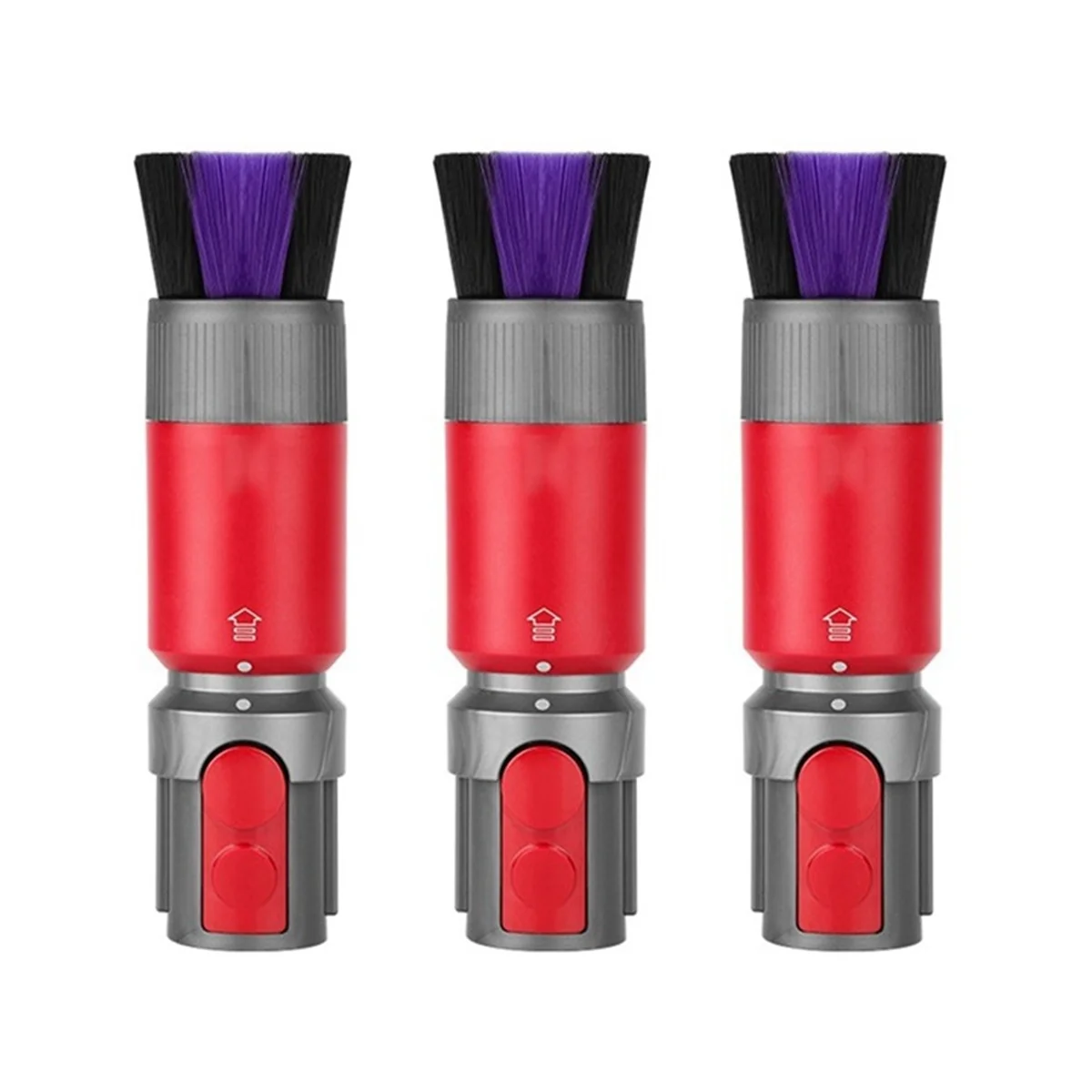 

3PCS for V7 V8 V10 V11 V12 V15 Vacuum Cleaner Traceless Dust Removal Soft Brush Universal Suction Head Accessories