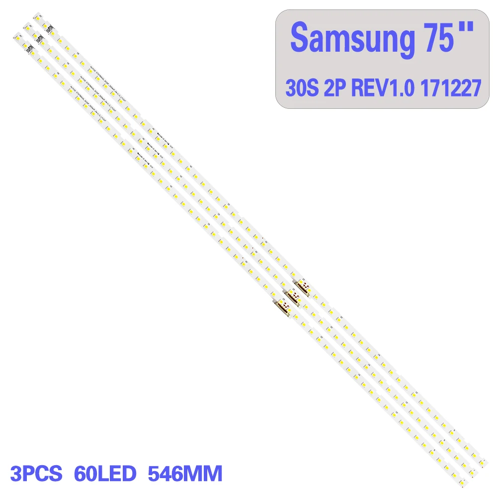 

Samsung 75 inch backlight strip for UN75NU6950 UE75NU7170 UE75NU7105 UE75NU7102 UE75NU7100 UE75NU7200 UE75NU7172 UE75NU7175 UE75