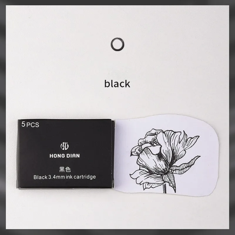 

HONGDIAN цветные чернильные картриджи для перьевых ручек